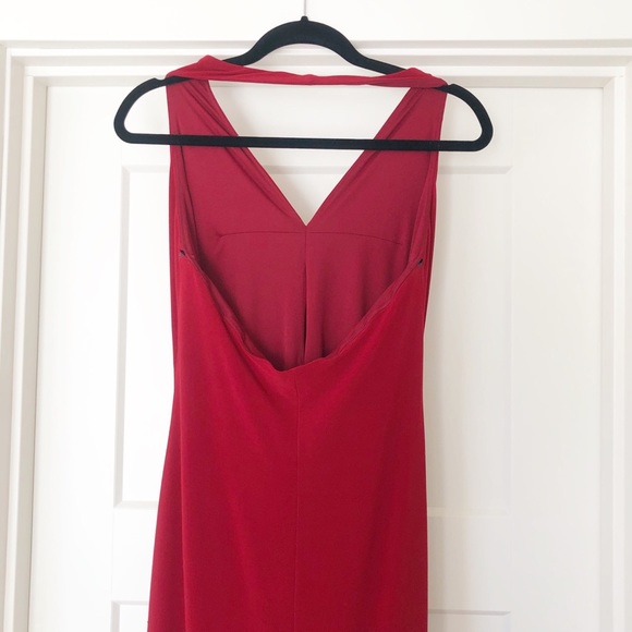 Laundry Vintage Red halter dress - Picture 2 of 5